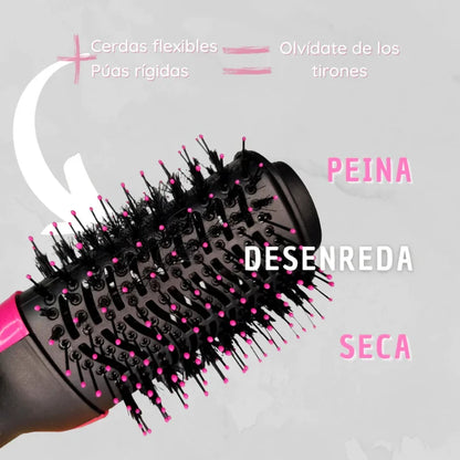💖✨ Cepillo 3 en 1™️ – ¡Peina, Seca y Alisa en Minutos! 💇‍♀️💨